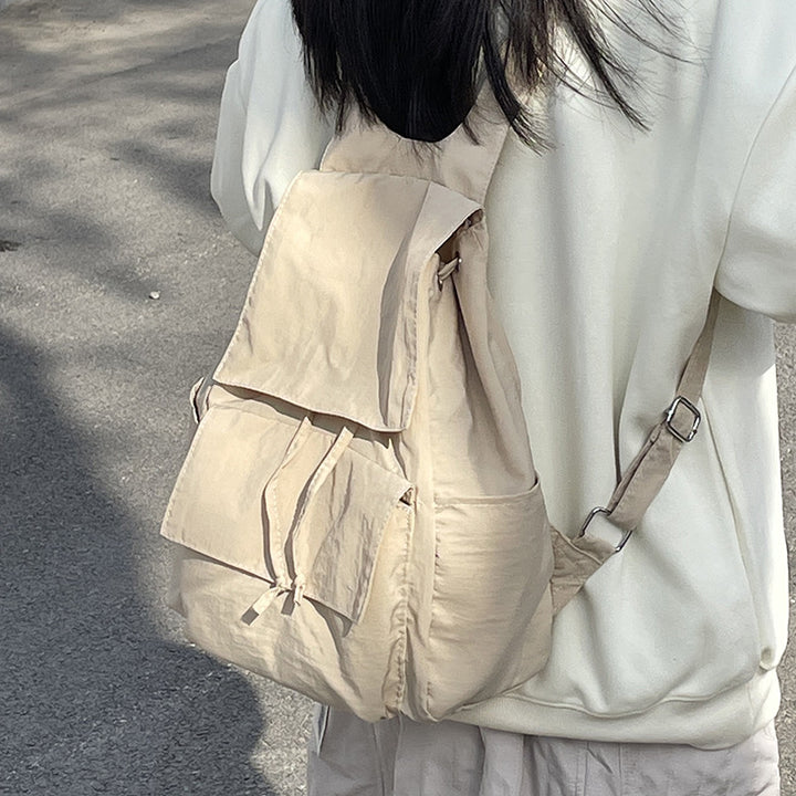 Versatile backpack with practical snap closure Stornfield