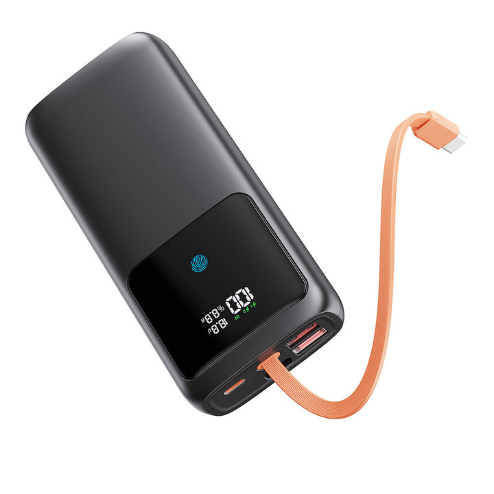Power bank with LED display and integrated charging ports Stornfield