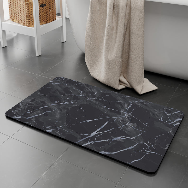 Luxurious Marble Effect Bath Mat