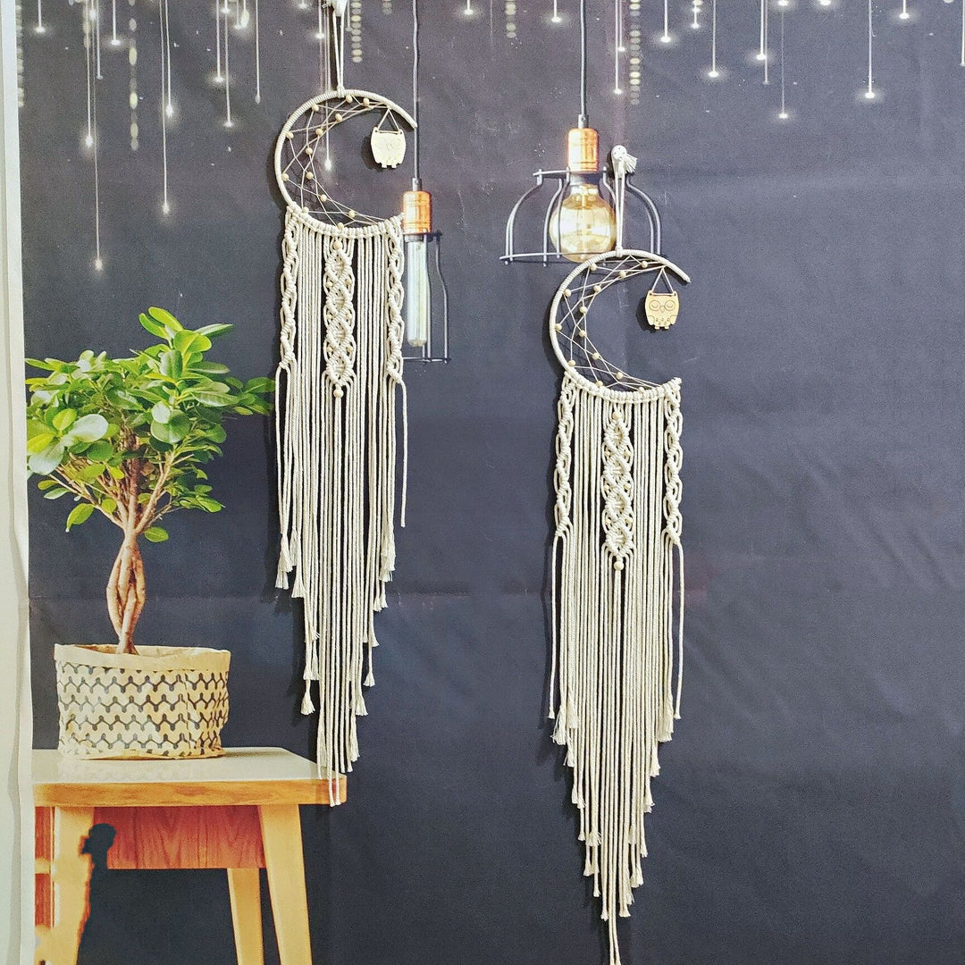 Macramé Moon Wall Hanging Stornfield