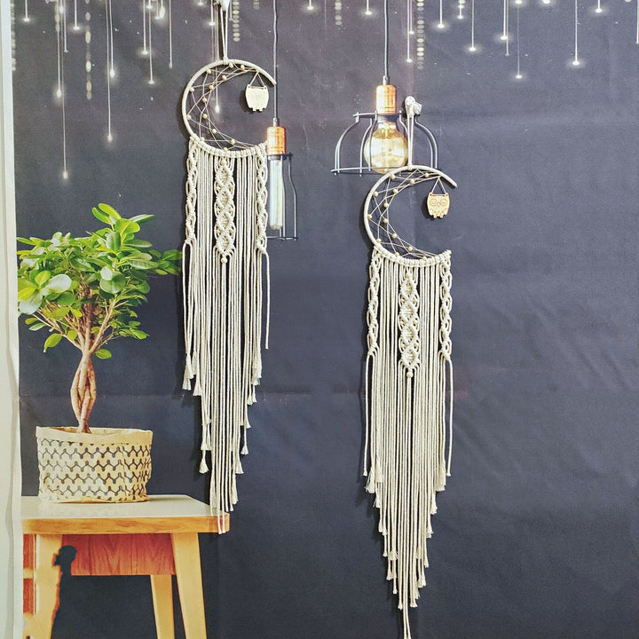 Macramé Moon Wall Hanging Stornfield
