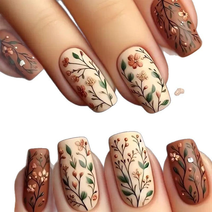 Nature-inspired Art Nails Stornfield