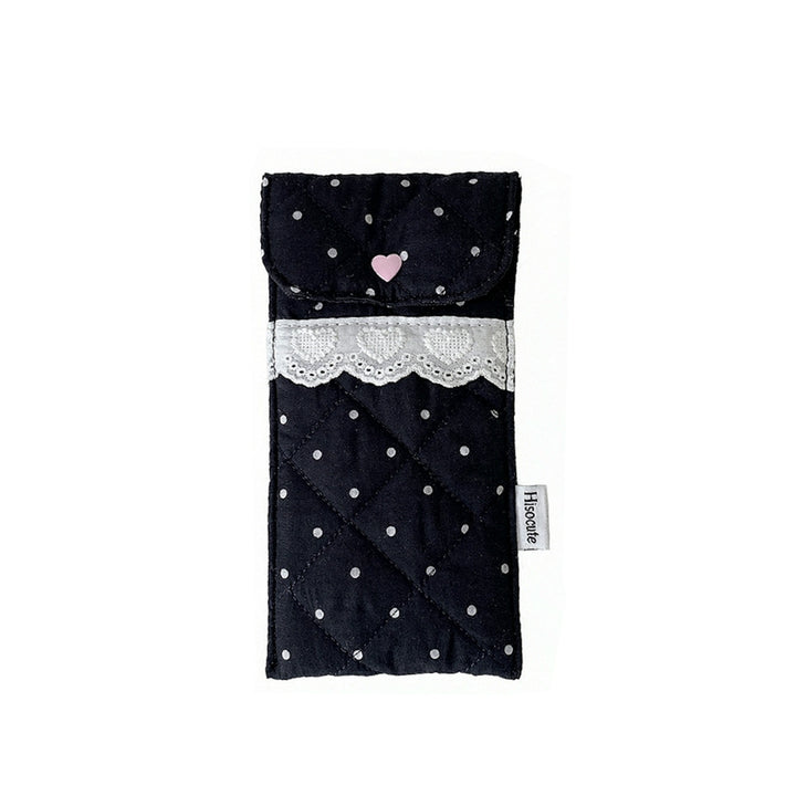Quilted Heart Detail Pencil Case Stornfield