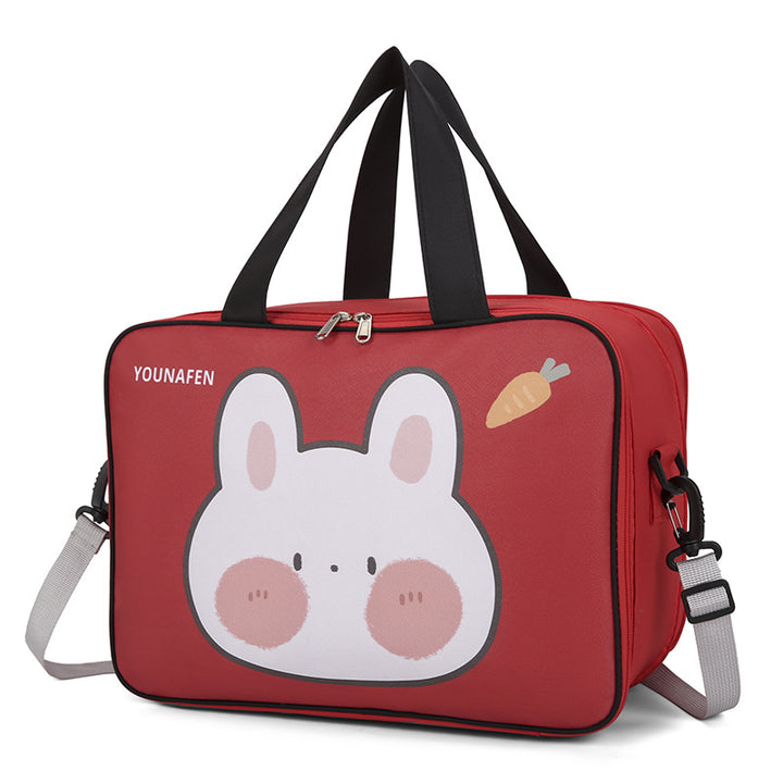 Adorable Cat Print Messenger Bag