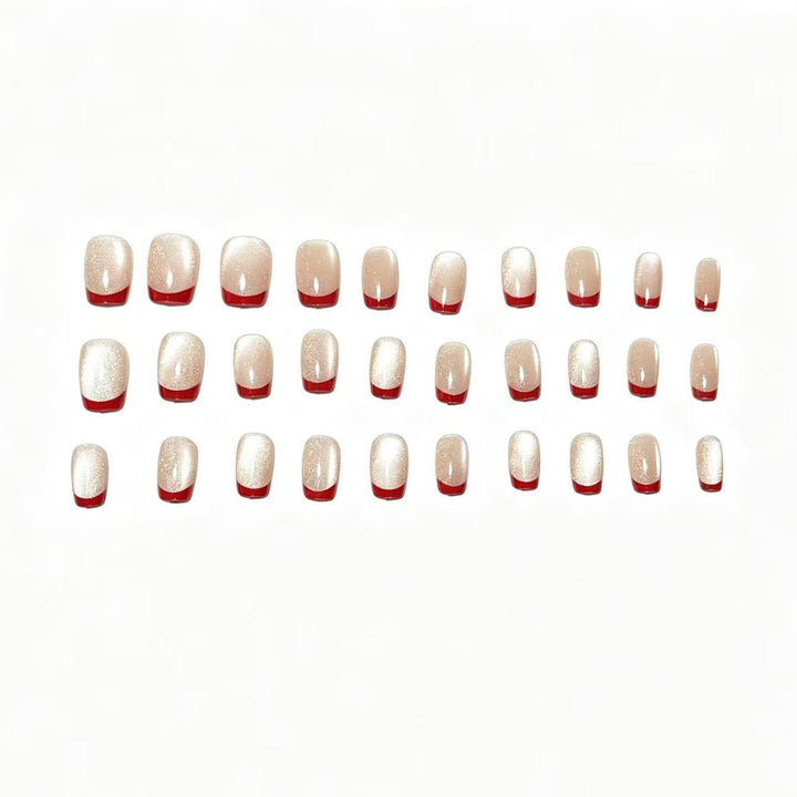 Elegant French Tip Nail Art Set Stornfield