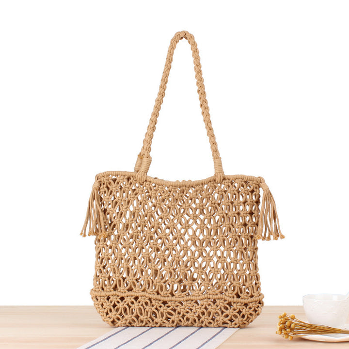 Elegant Handcrafted Macramé Diaper Bag Stornfield