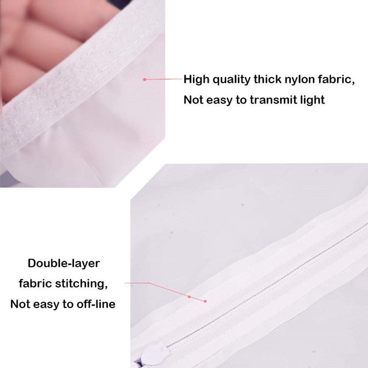 Water-repellent nylon bag with double stitching Stornfield