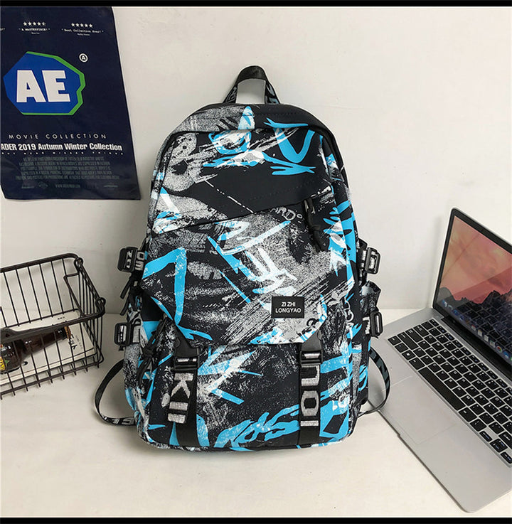 Artistic Graphic Print Backpack Stornfield 1790951131