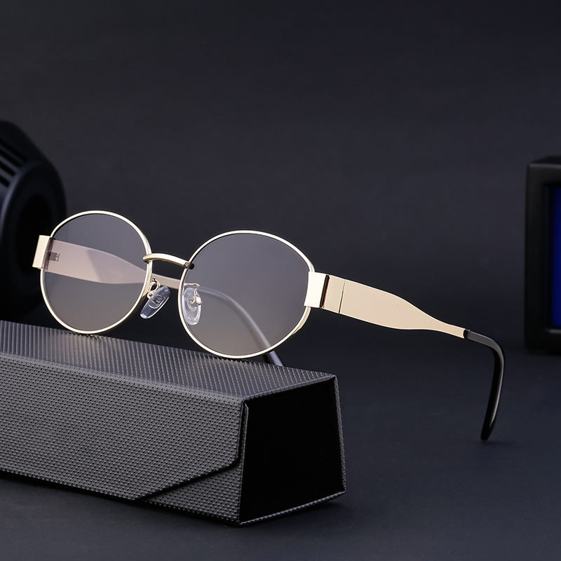 Ladies fashionable sunglasses in elegant oval design Stornfield