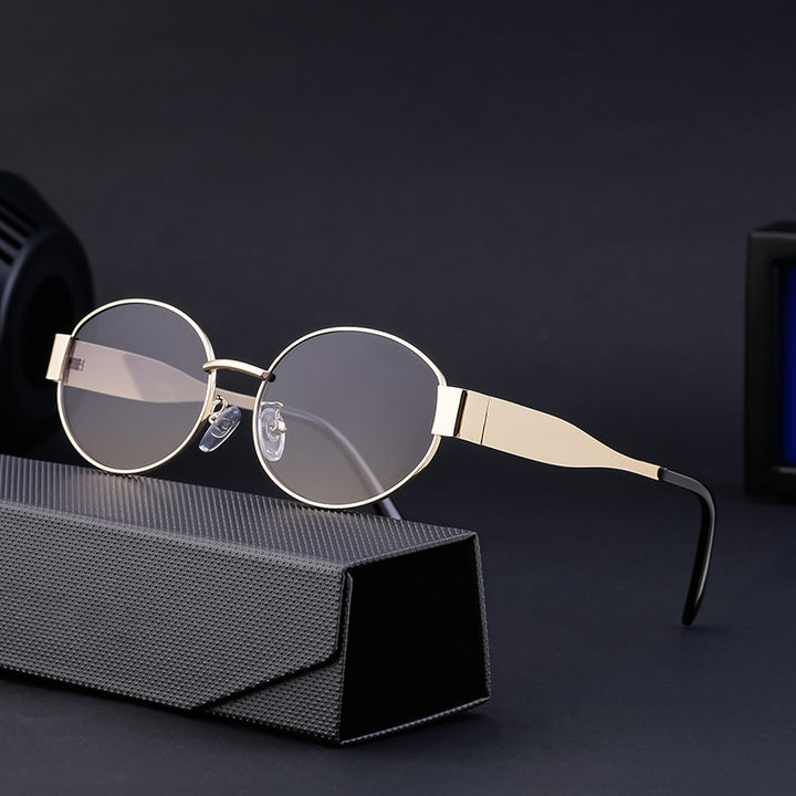 Ladies fashionable sunglasses in elegant oval design Stornfield