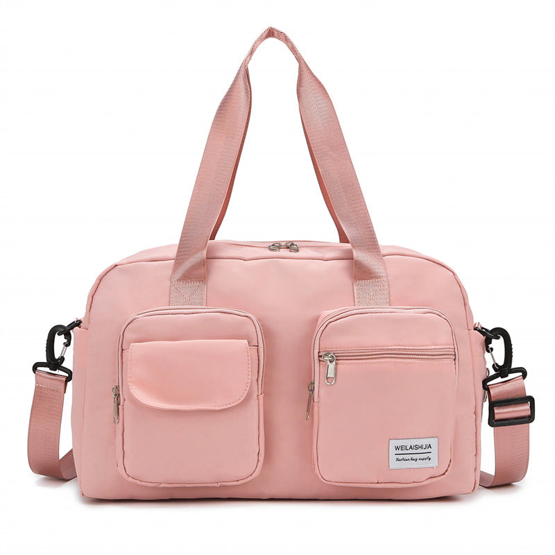 Multifunctional Travel Bag With Multiple Compartments And Adjustable Shoulder Strap Stornfield
