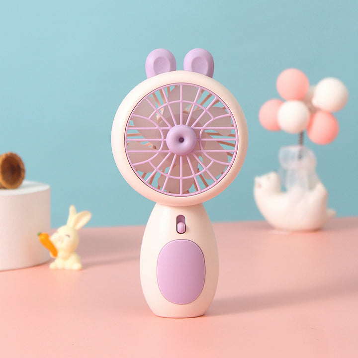 Women Portable Animal Pattern Hand Fan Stornfield