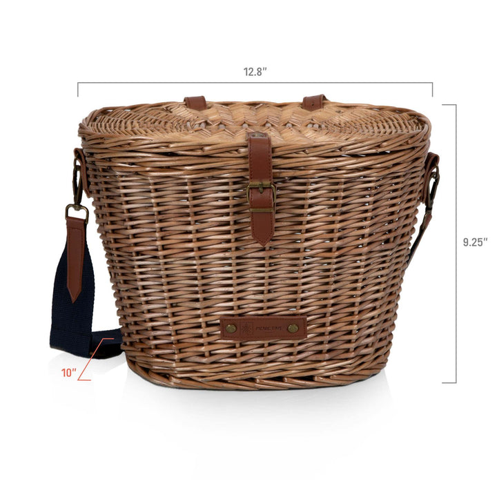 Women's picnic basket with insulated cooling function and high-quality woven design Stornfield