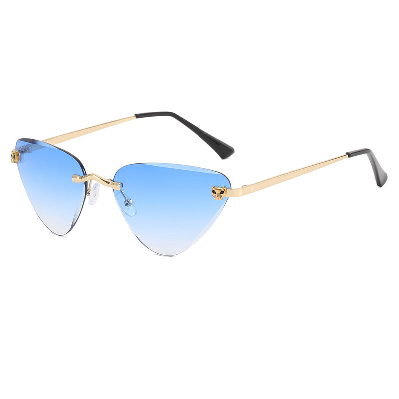 Ladies Cat-Eye Sunglasses with Elegant Metal Frame Stornfield