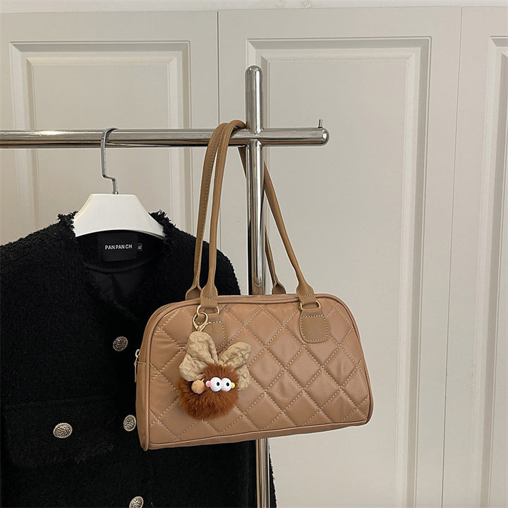 Quilted Faux Leather Handbag Stornfield