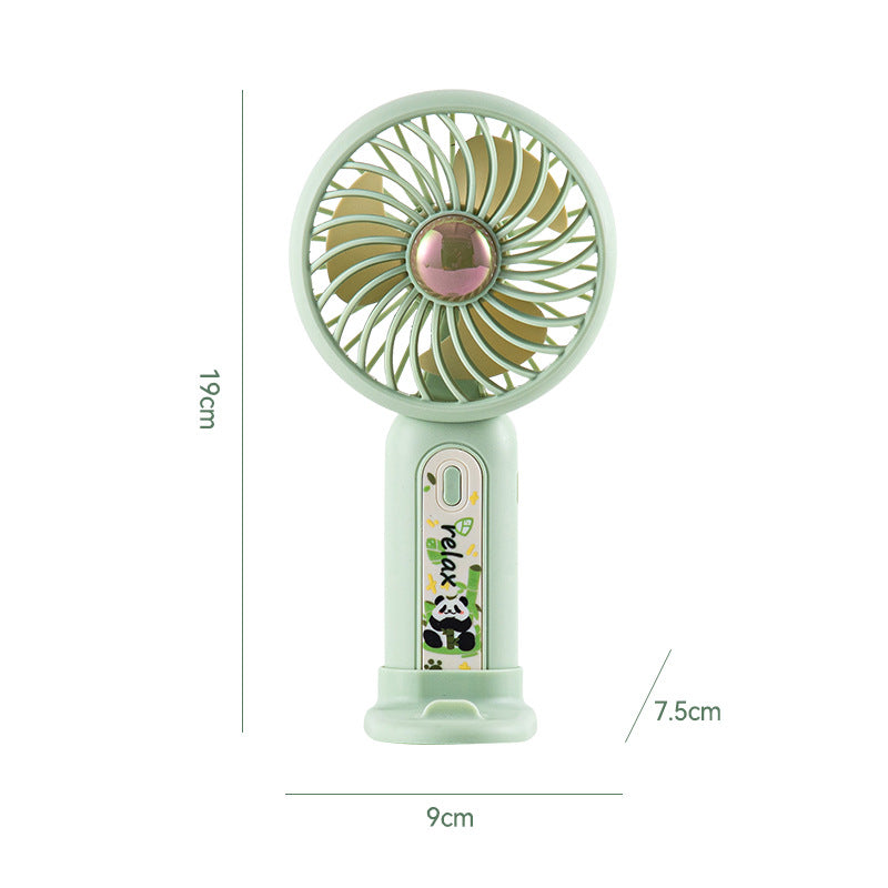 Women's Portable Mini Fan with Cute Panda Design Stornfield
