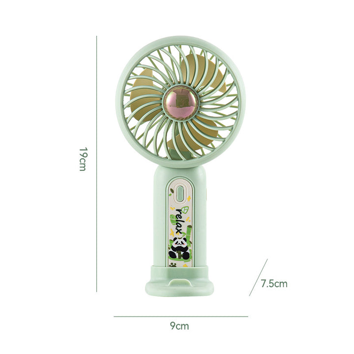 Women's Portable Mini Fan with Cute Panda Design Stornfield