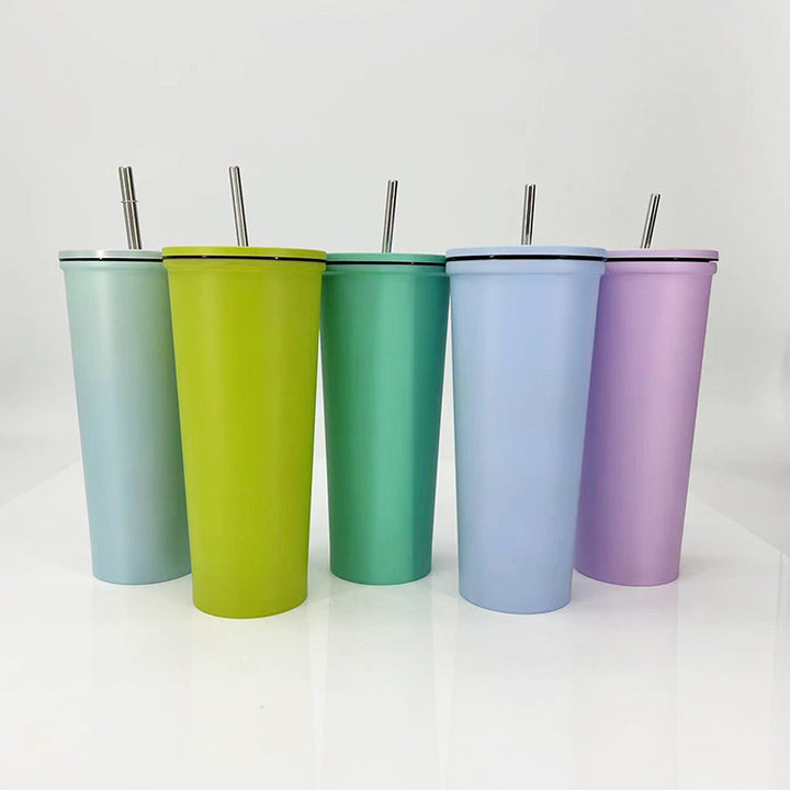 Ladies Drinking Cup with Stainless Steel Straw Stornfield