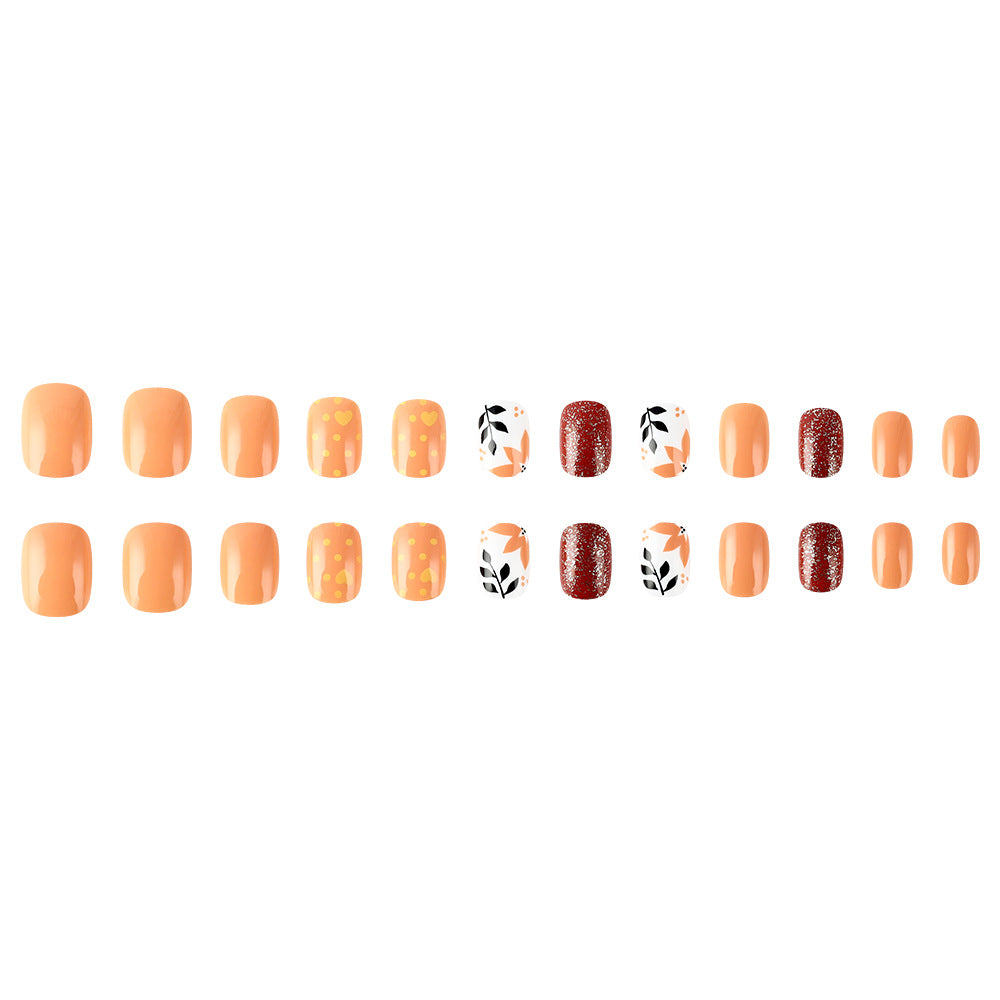Seasonal Botanical Press-On Nails Stornfield