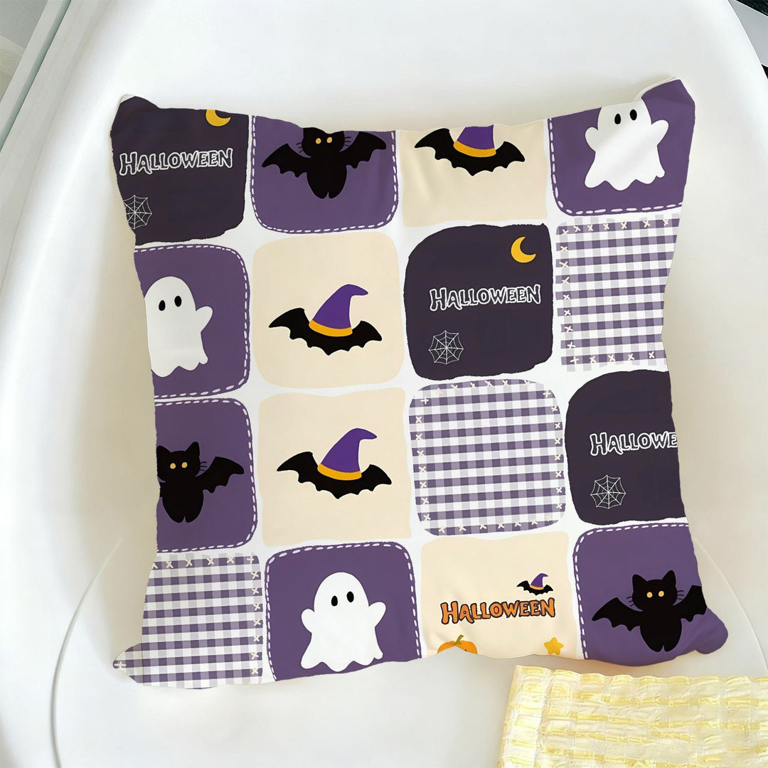 Halloween-Themed Decorative Cushion
