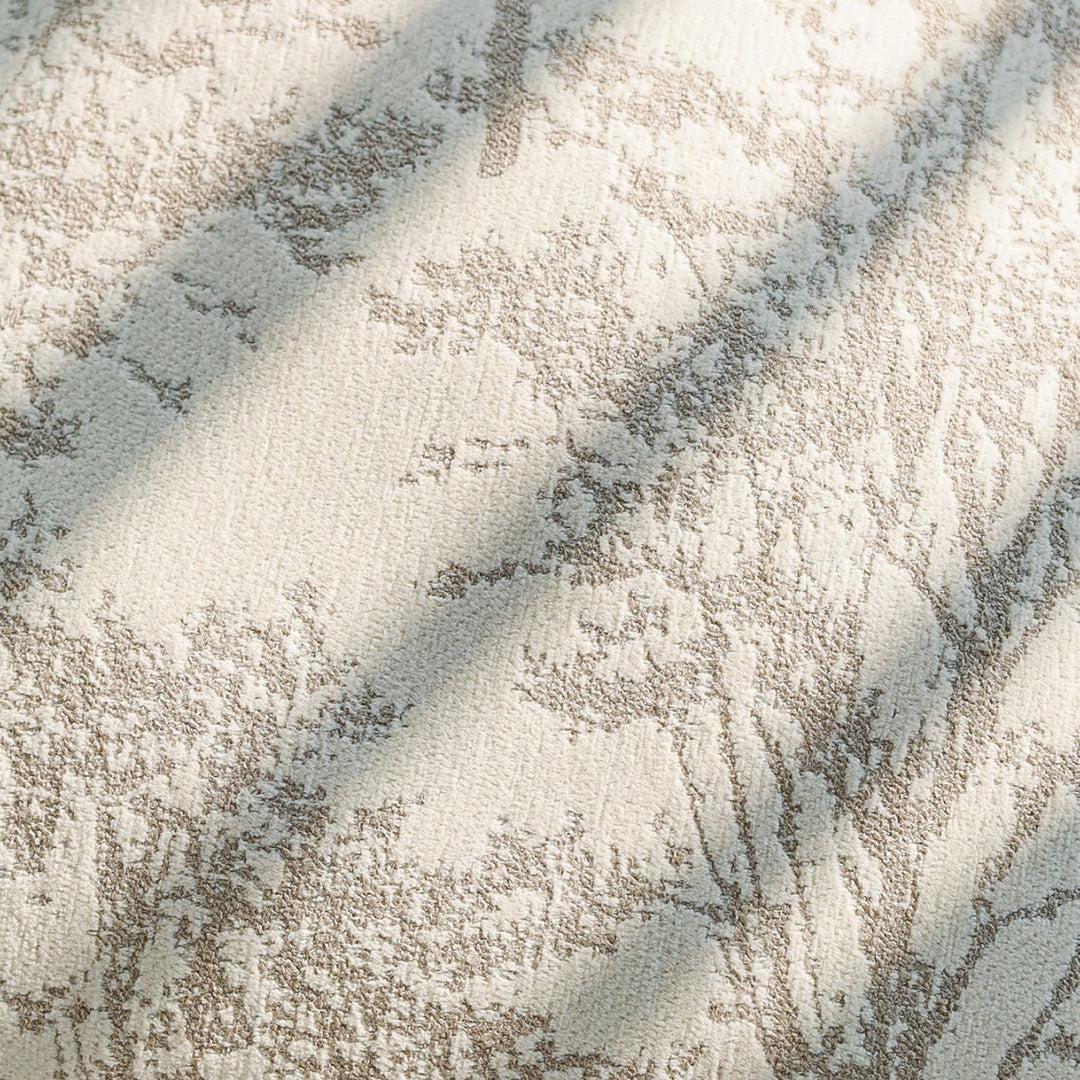 Decorative pillow with botanical tree design