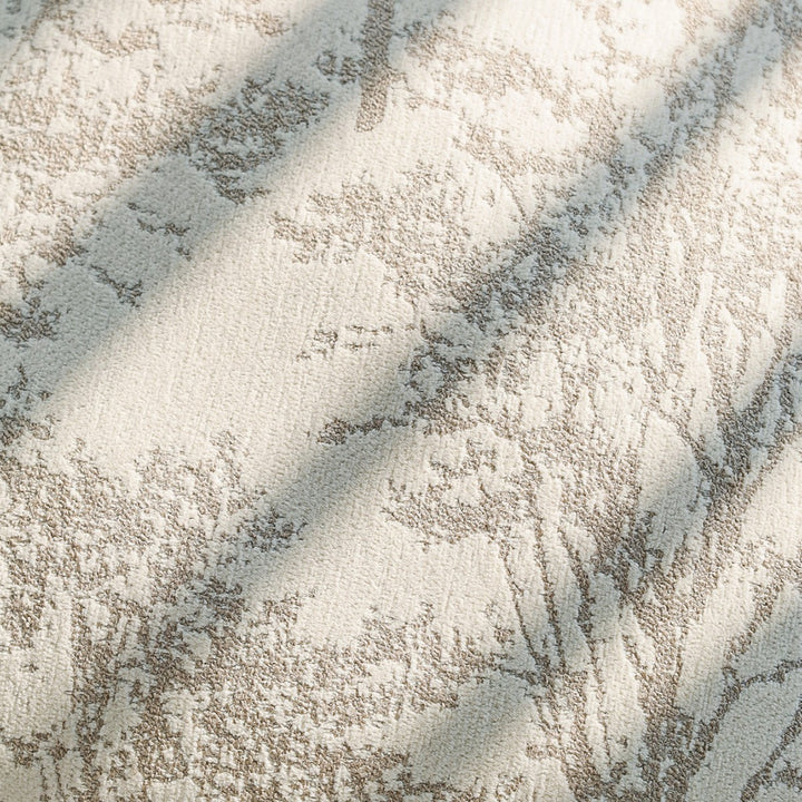 Decorative pillow with botanical tree design