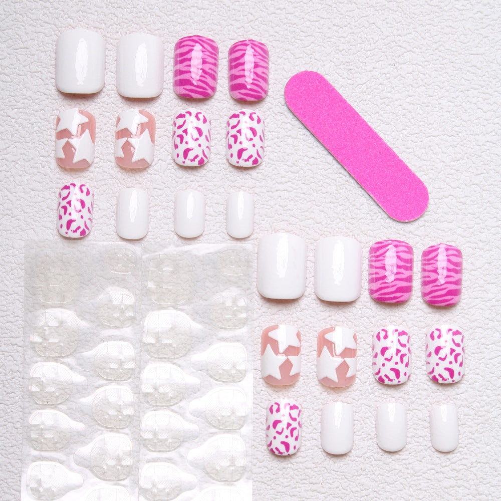 Artistic Themed Press-On Nail Set Stornfield