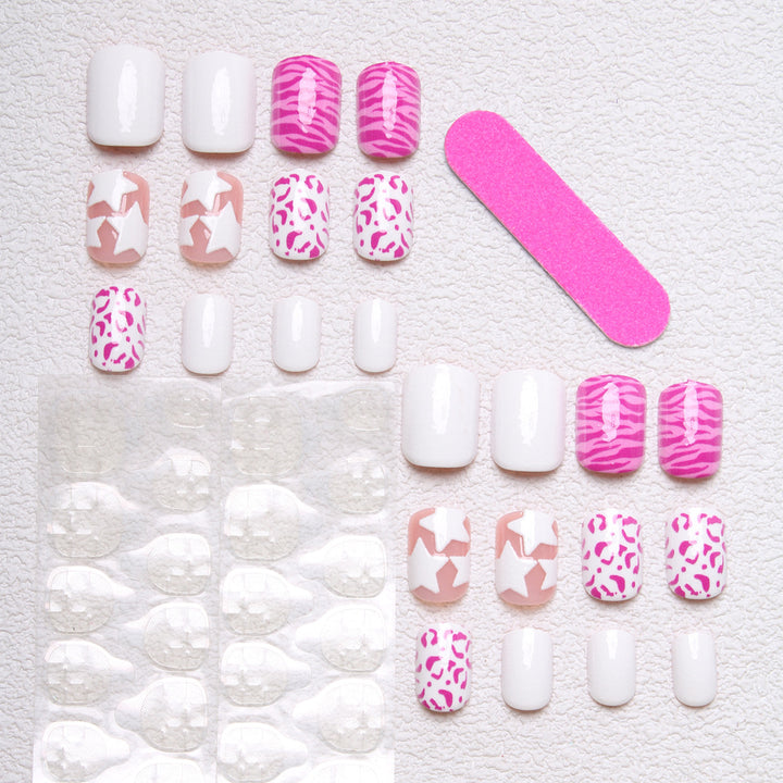 Artistic Themed Press-On Nail Set Stornfield