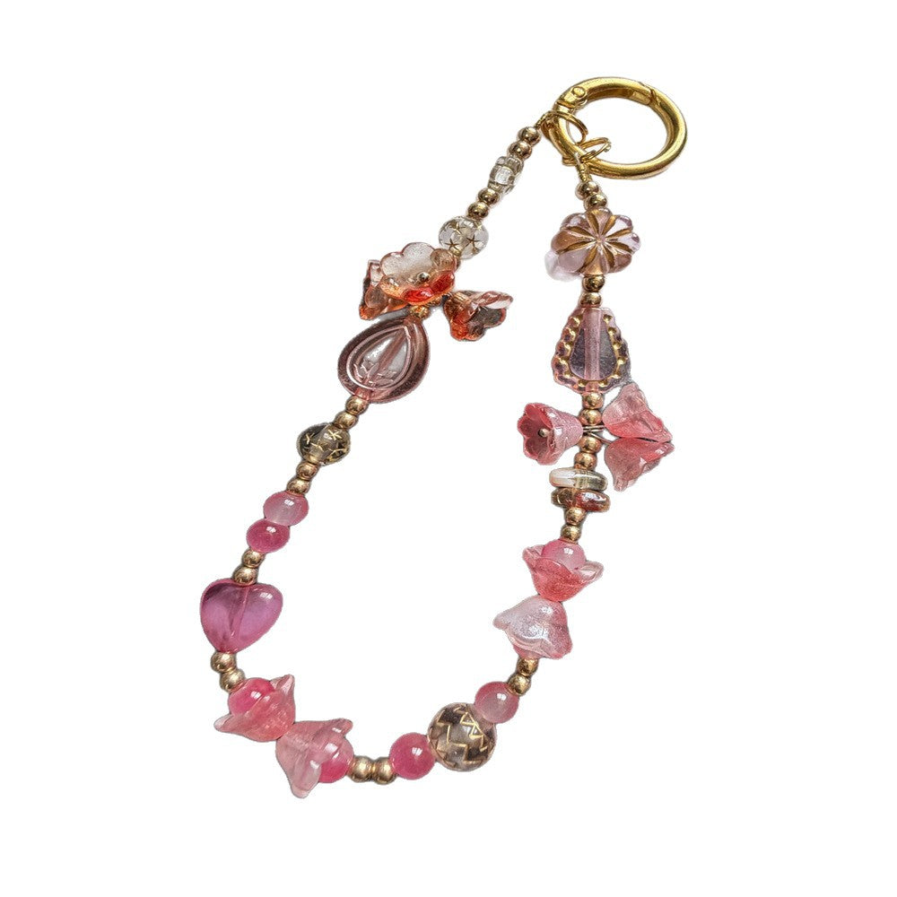 Artistic Beaded Charm Keychain Stornfield