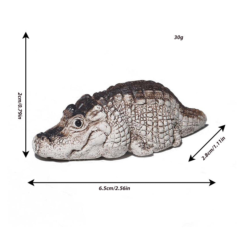 Decorative Crocodile Figurine Stornfield