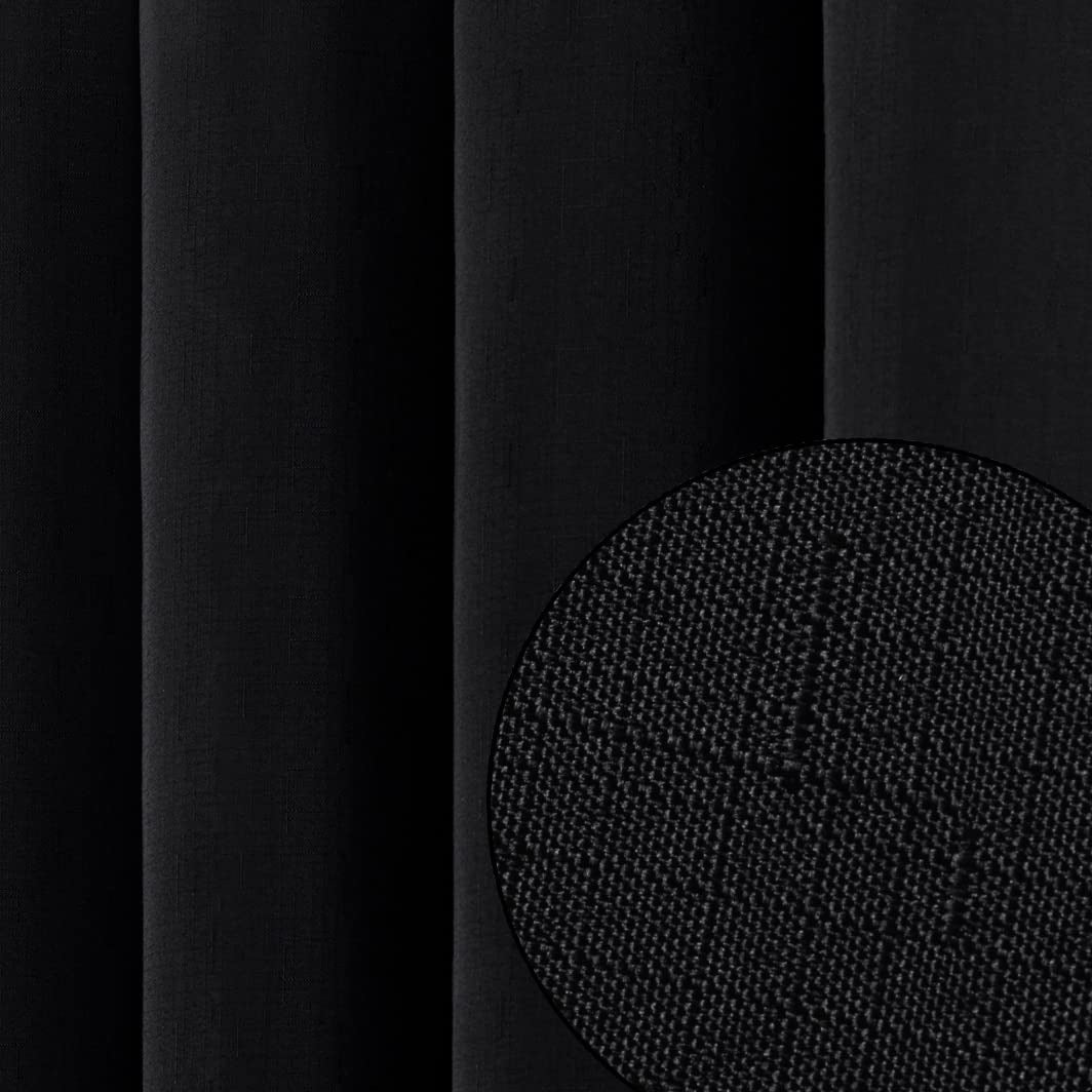 Textured Linen Shower Curtain Stornfield