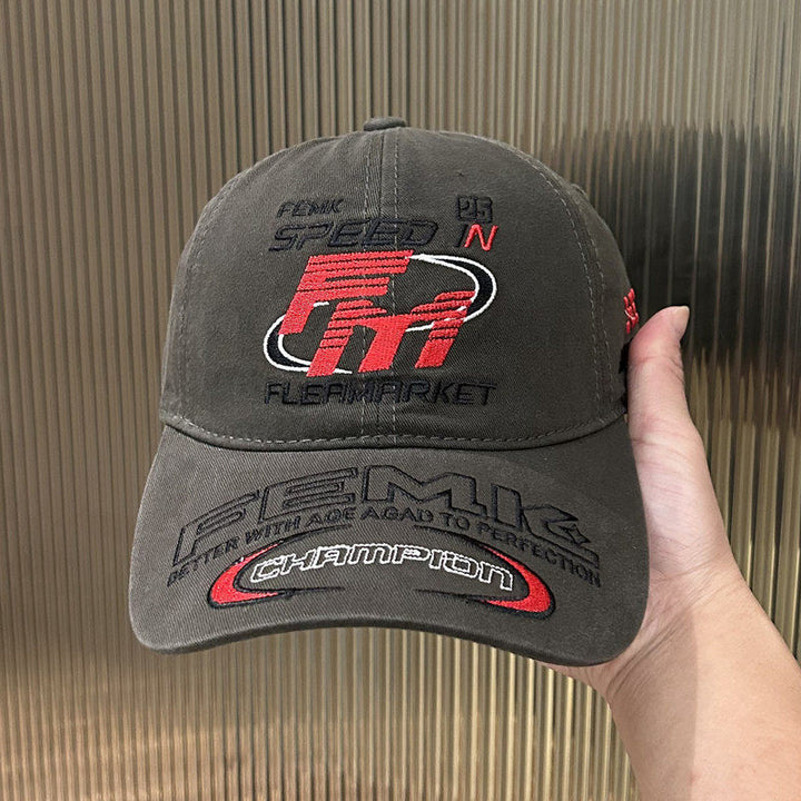 Men's Sporty Embroidered Cap Stornfield