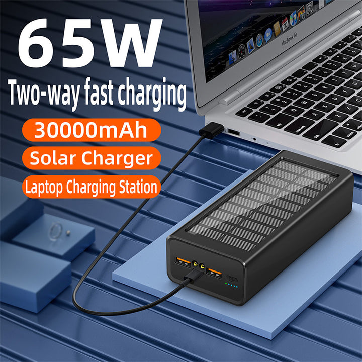 Solar-powered power bank Stornfield