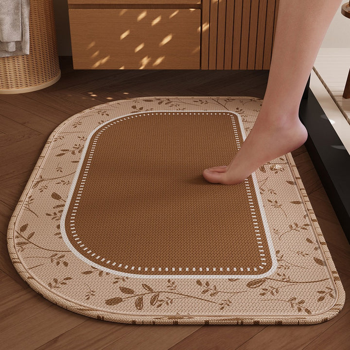 Comfortable Anti-Slip Pet-Themed Bath Mat