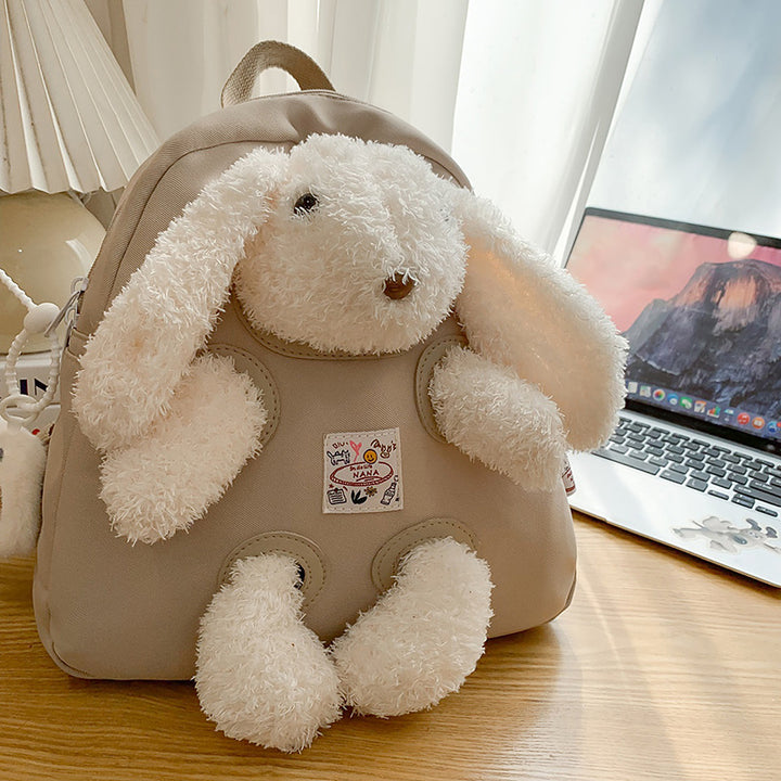 Plush Rabbit-Themed Backpack Stornfield