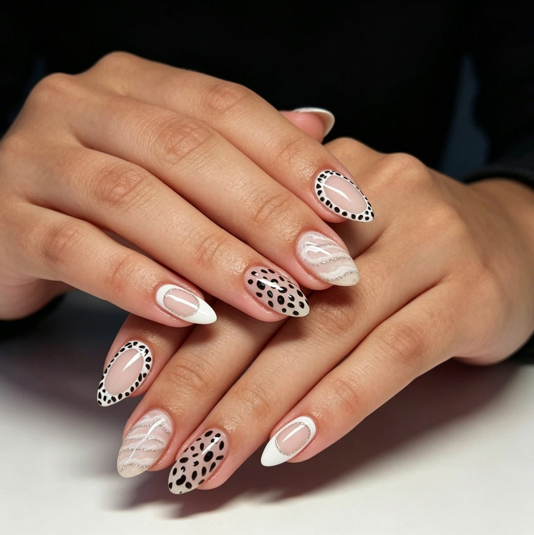 Artistic Stiletto Nail Art Extensions Stornfield