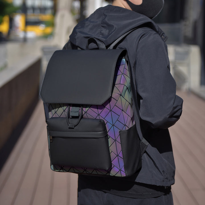 Stylish Textured Laptop Backpack Stornfield