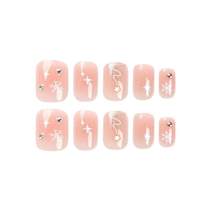 Artful Nail Extensions with Christmas Design Stornfield