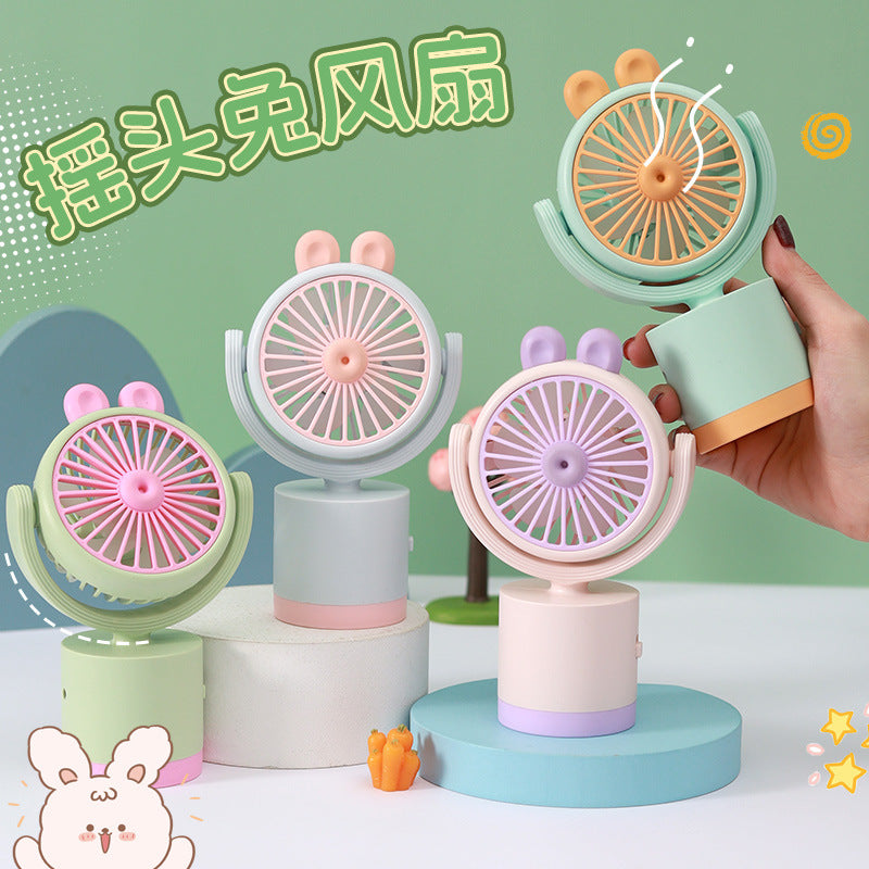 Unisex Funny Mini Hand Fan in Animal Design Stornfield
