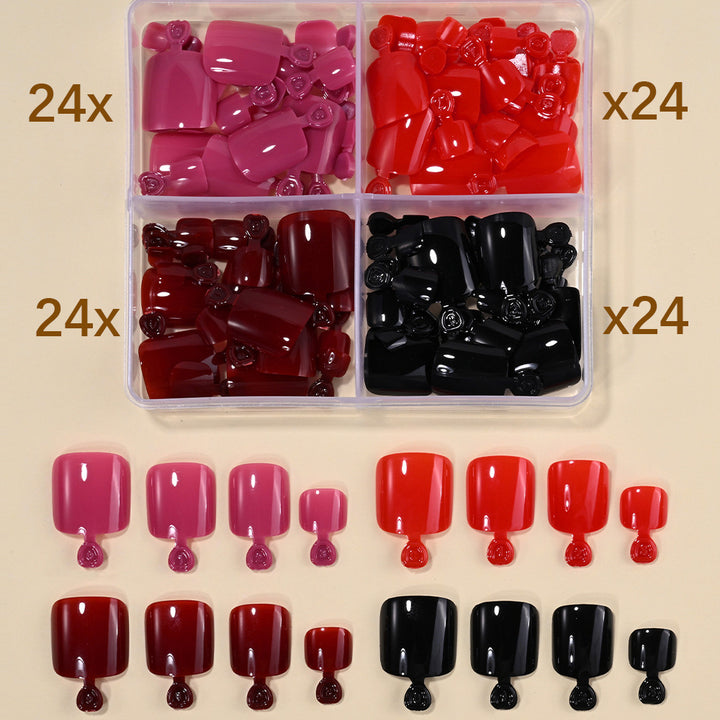 Variety Press-On Nail Tips Set Stornfield