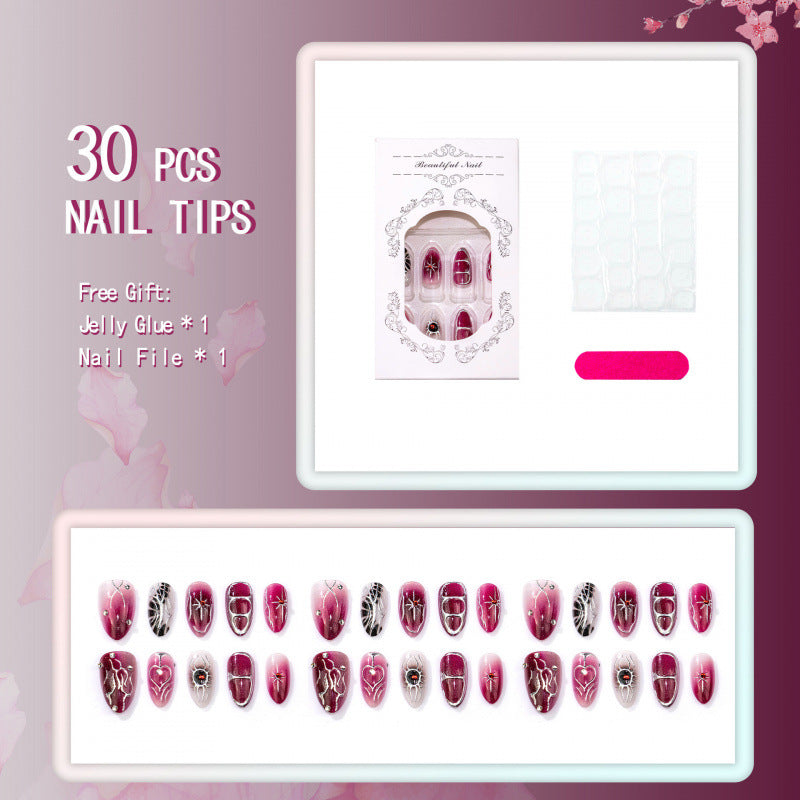 Artistic Glamorous Press-On Nail Set