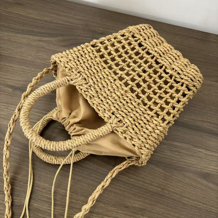 Hand-knotted basket bag Stornfield