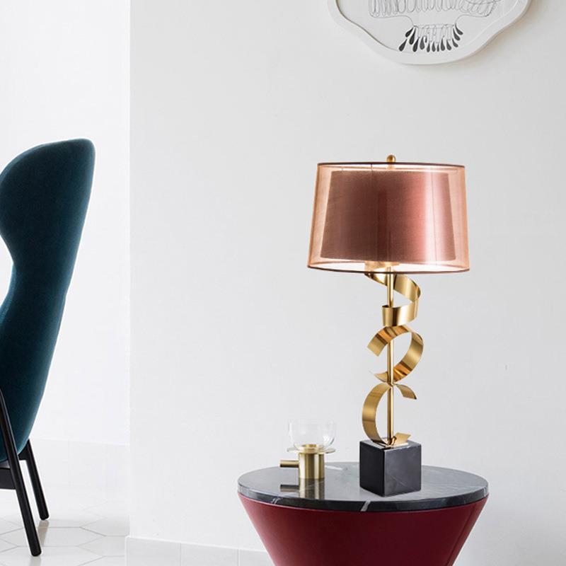 Artistic Spiral Table Lamp