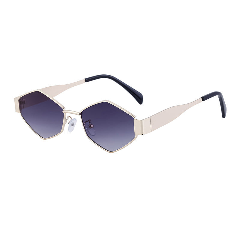 Women's geometric sunglasses with modern frame Stornfield