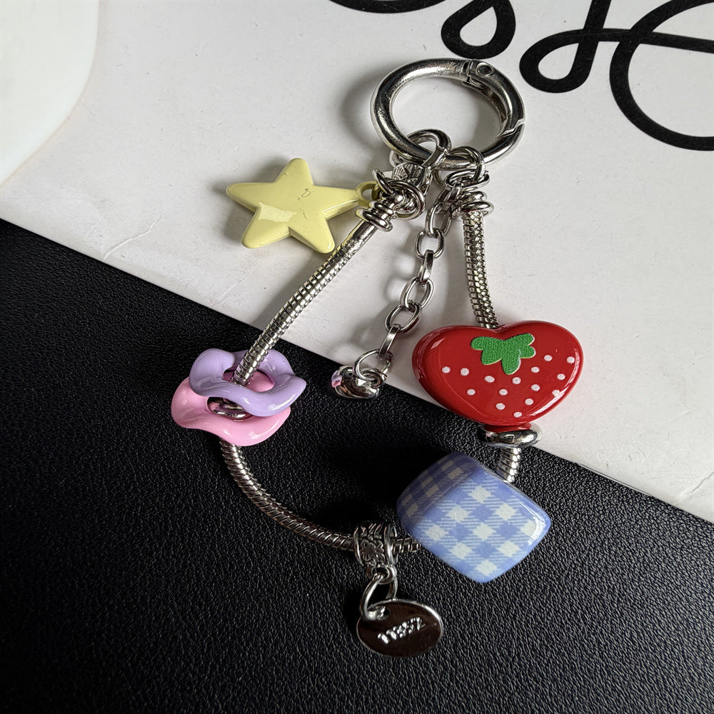 Playful Charm Beaded Keychain Stornfield