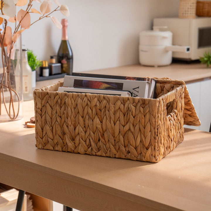 Handwoven Natural Storage Basket Stornfield