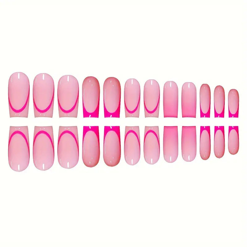 Stylish Acrylic Press-On Nail Set Stornfield