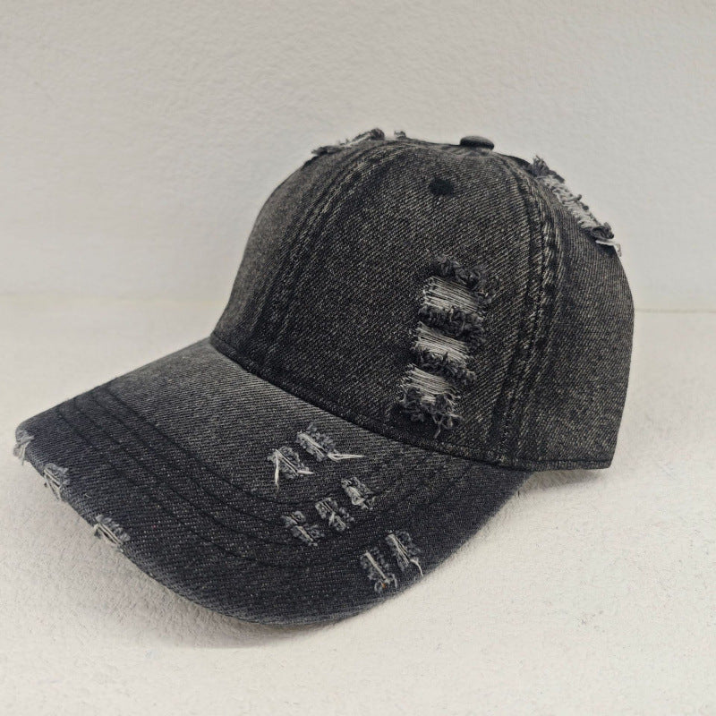 Women's Distressed Casual Denim Baseball Cap Stornfield