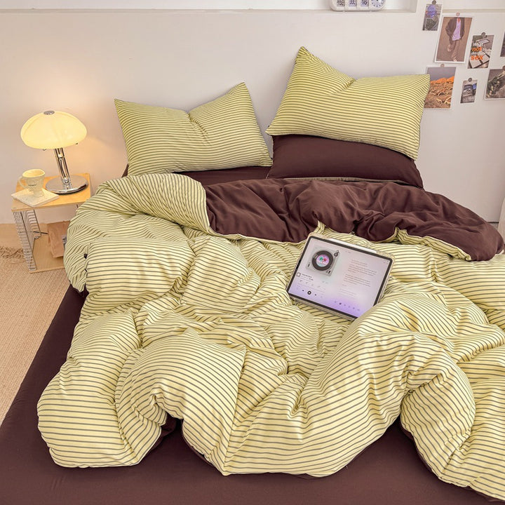 Striped Ultra Soft Duvet Set