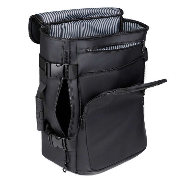 Urban Backpack with Reinforced Laptop Compartment and Comprehensive Organization System Stornfield